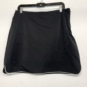 Womens black EP Pro golf skorts sz 10